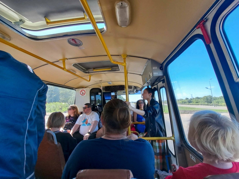 салон автобуса