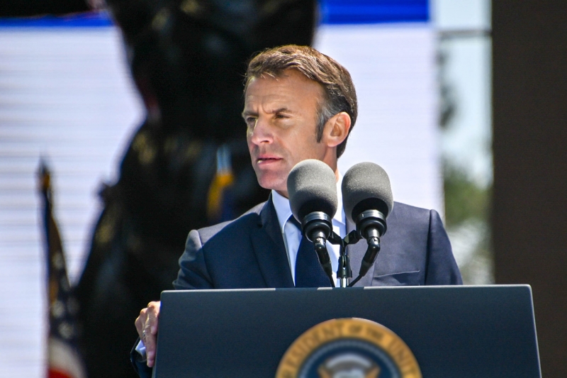 Президент Франции Эммануэль Макрон