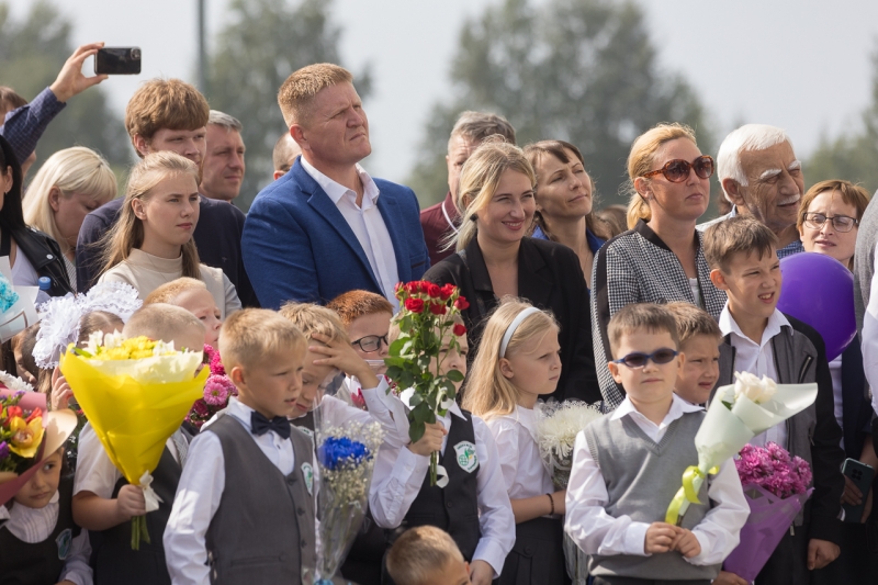 1 сентября, линейка