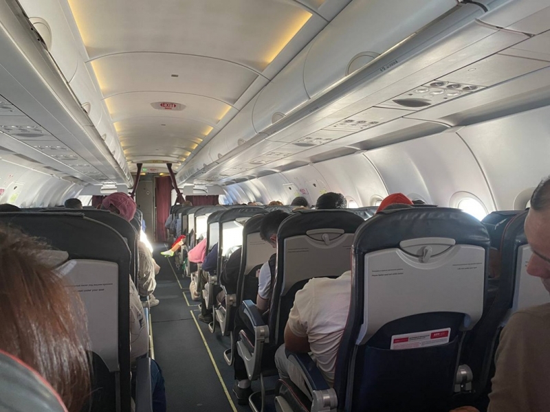 Салон самолета