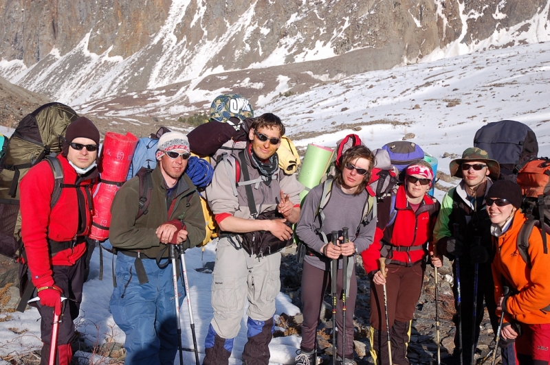 Инцидент произошел в горах Тянь-Шаня