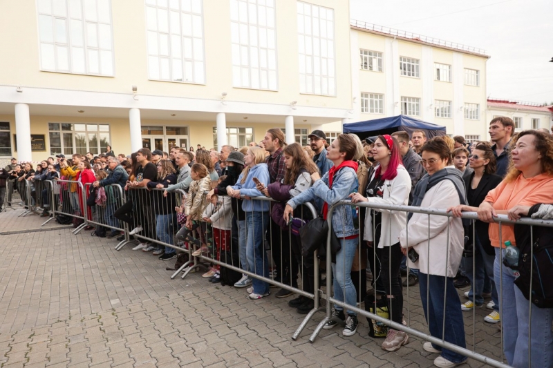 Зрители на фестивале