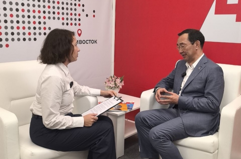 Айсен Николаев рассказал о планах по развитию Якутии