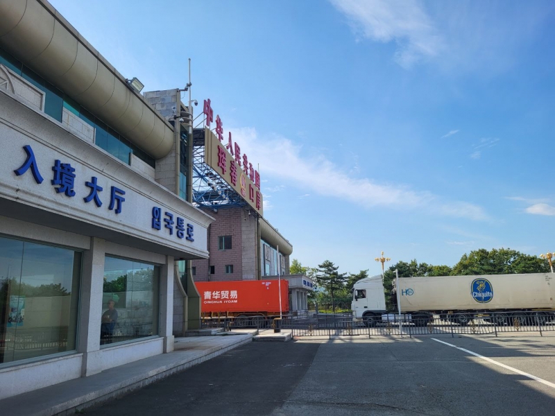 Погранпереход в Китае