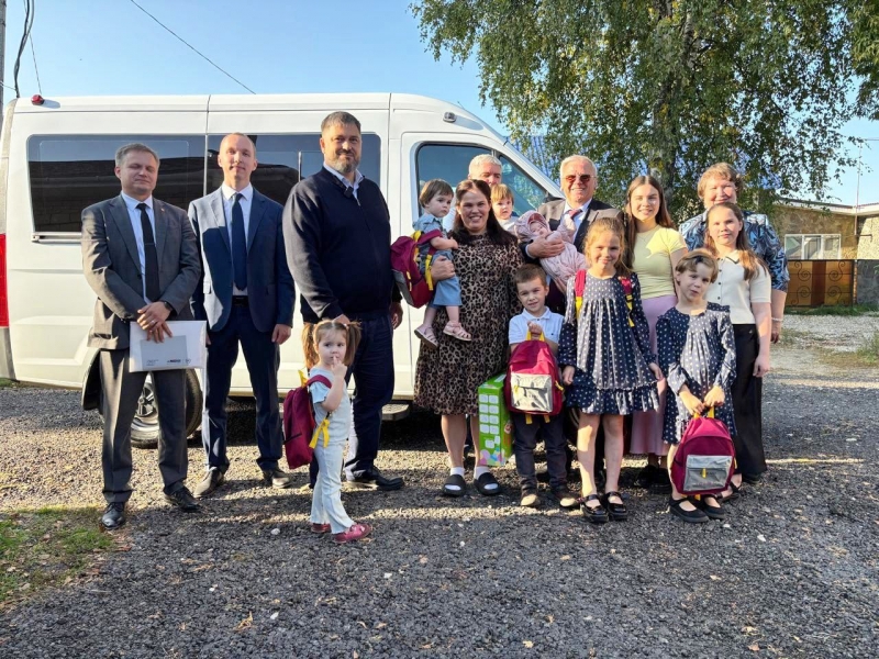 Люлин вручение автомобиля