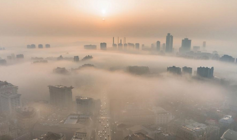 Смог над городом