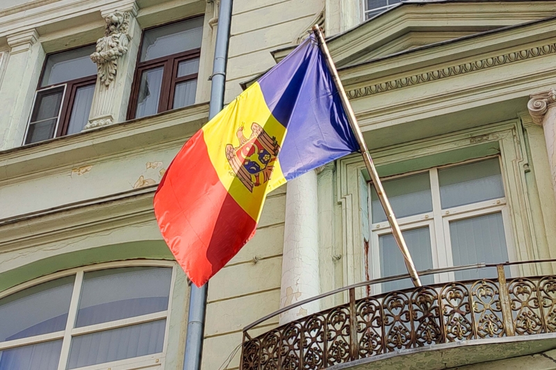 Флаг Молдавии