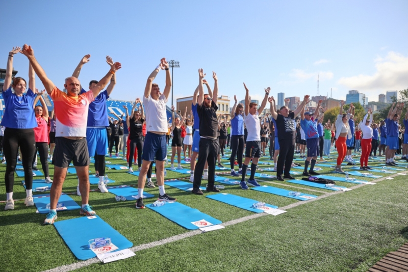 Массовая зарядка во Владивостоке