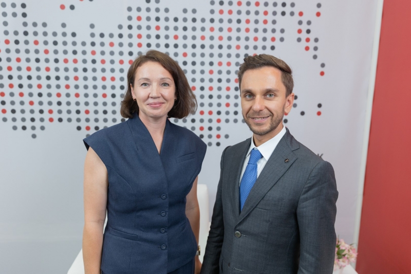 Максим Древаль и Наталья Оксак