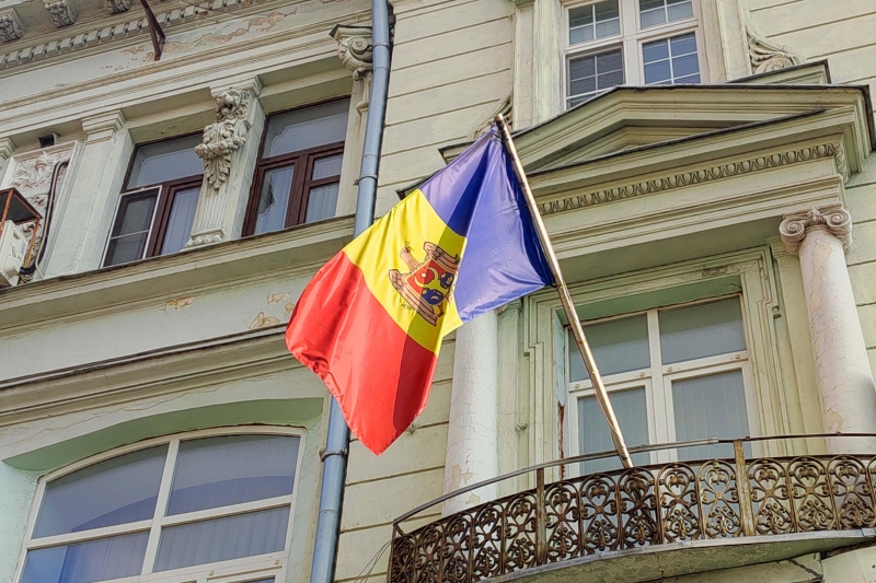 Флаг Молдавии