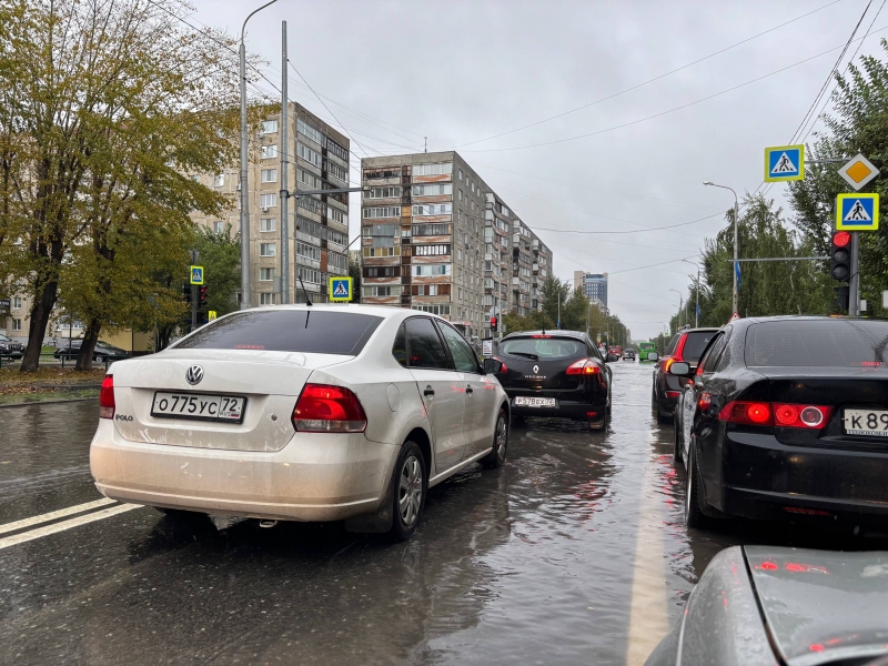 дорога, дождь