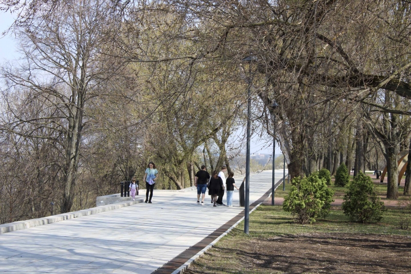 осень, город