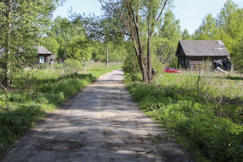 деревня, дорога
