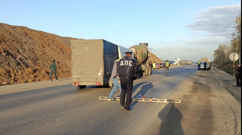 На трассе произошло смертельное лобовое ДТП