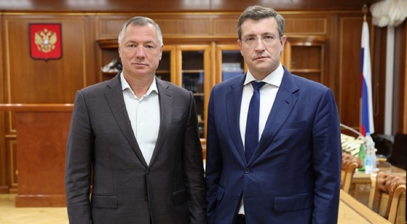 Марат Хуснуллин и Глеб Никитин