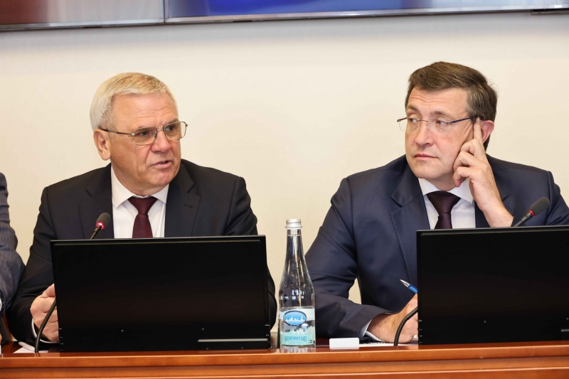 Евгений Люлин и Глеб Никитин