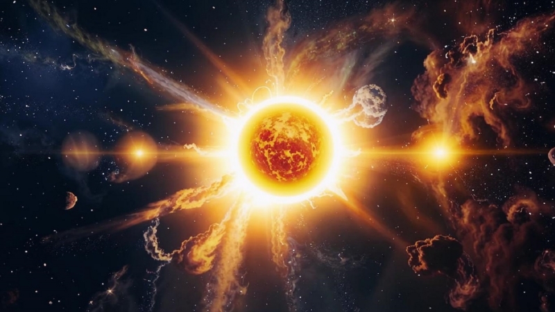 вспышки на Солнце