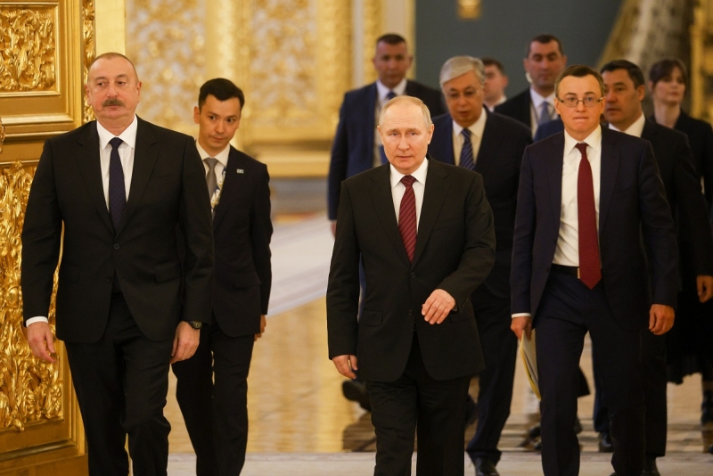 Ильхам Алиев и Владимир Путин