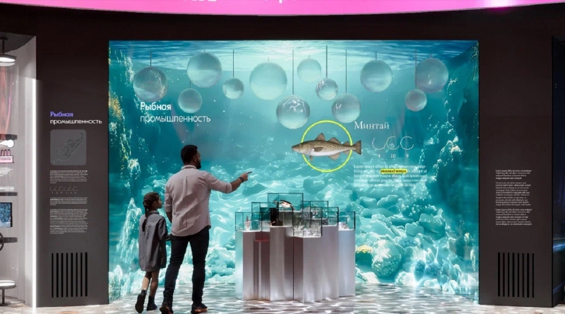 Интерактивный центр в Приморском океанариуме