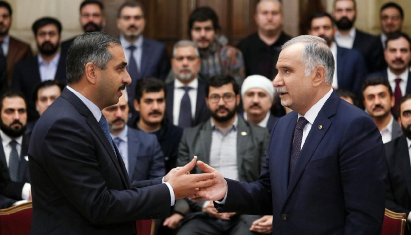 Бывший и нынешний главы азербайджанцев