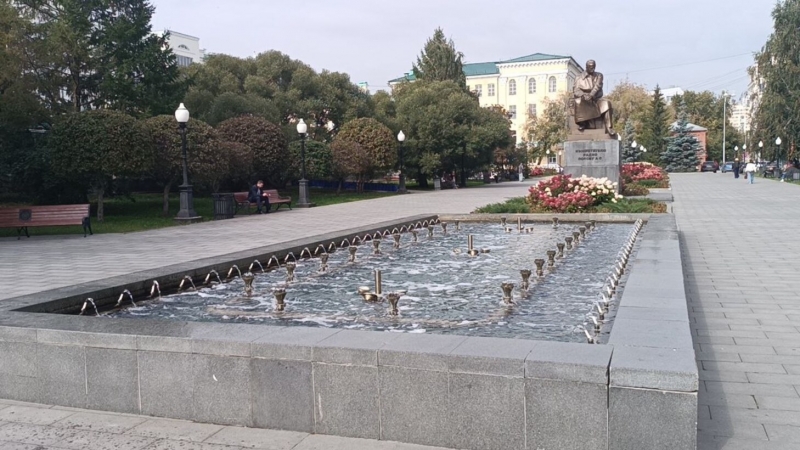 Аппаратная фонтана в Историческом сквере (находится под землей)