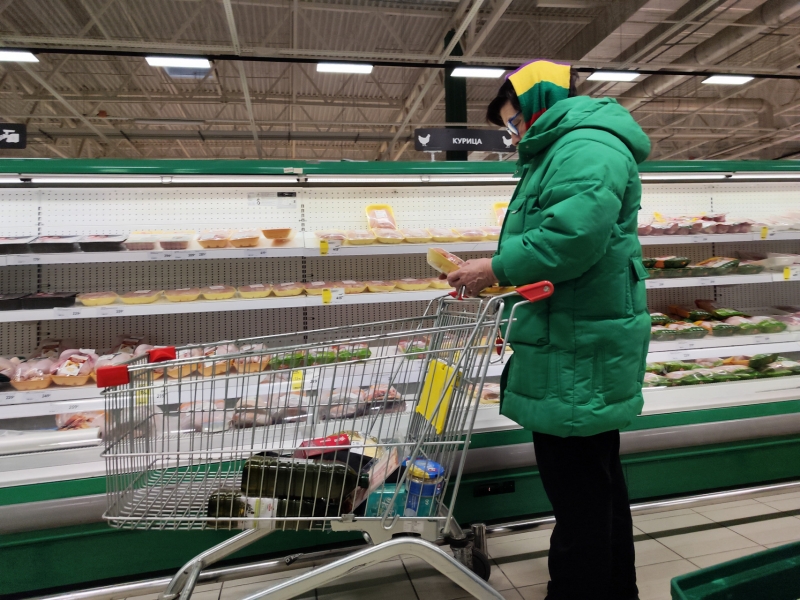 Женщина в магазине