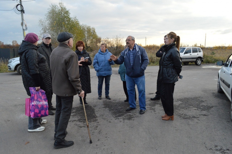 Осмотр дороги под Рязанью