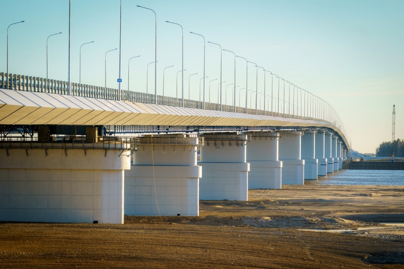 Новый мост назвали Звездой Оби