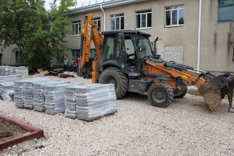 Работы по благоустройству