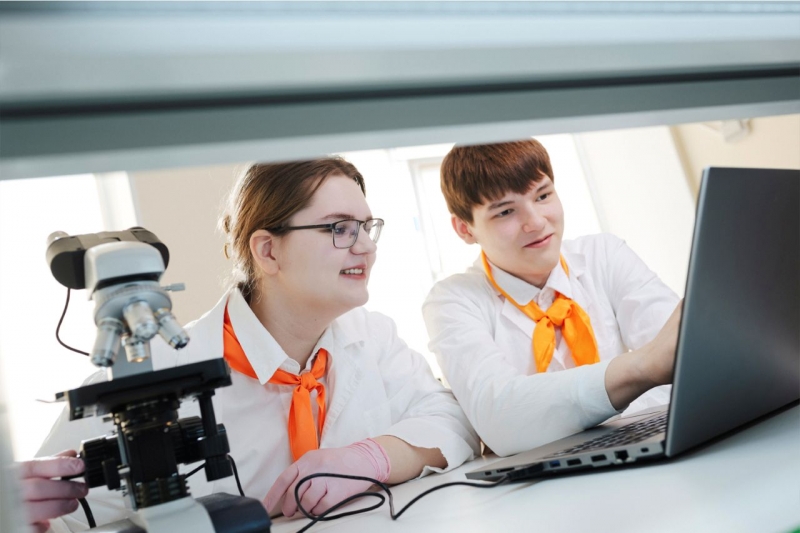 Школьники проходят профориентацию в рамках проекта «Место роста»