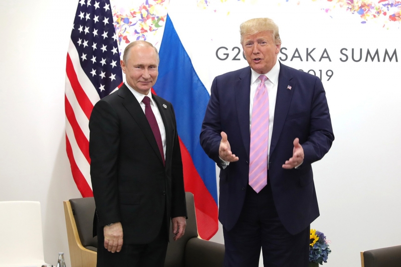 трамп и путин