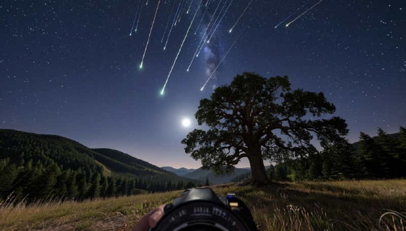 Звездопад, метеорный поток
