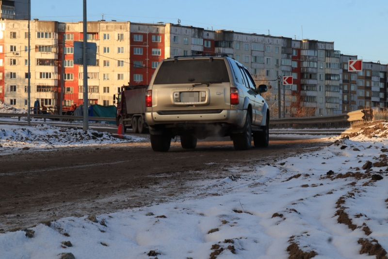 Водитель должен быть готов к капризам сибирской погоды