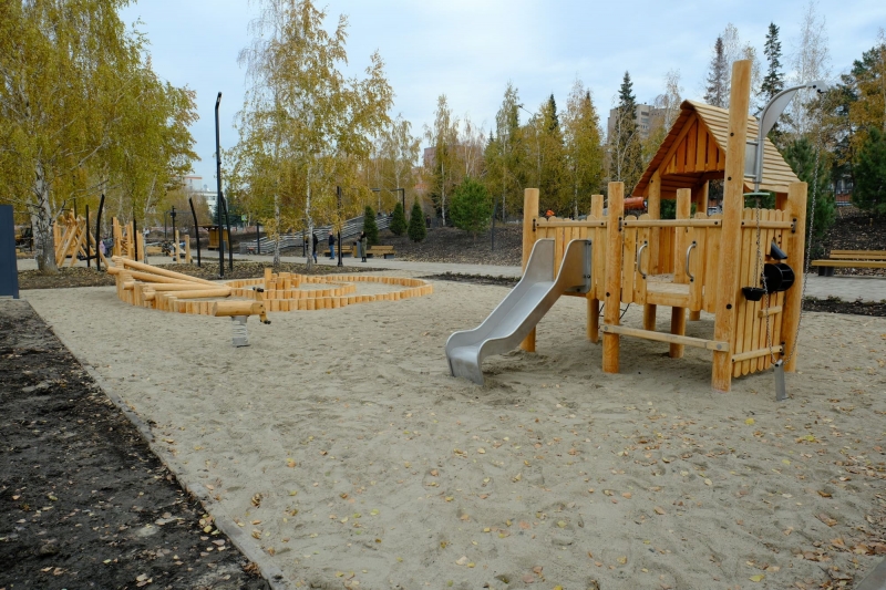 В следующем году будут добавлены зоны отдыха, озеленение и элементы благоустройства