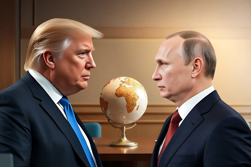 трамп и путин