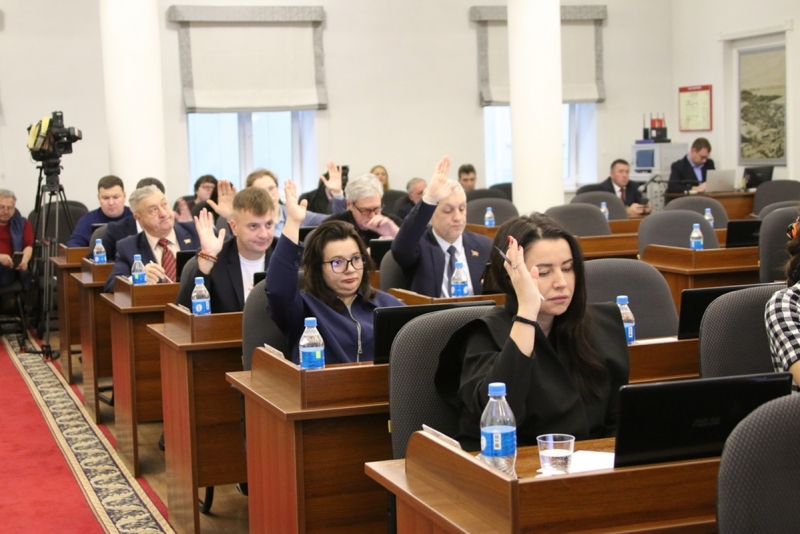 Заседание Думы Владивостока