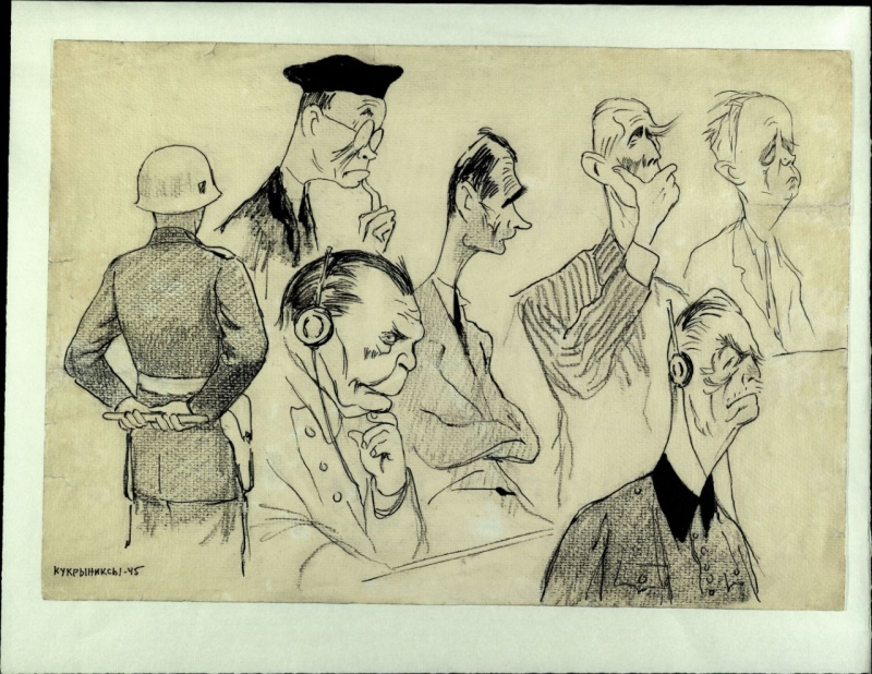 Выставка к 80-летию Нюрнбергского процесса