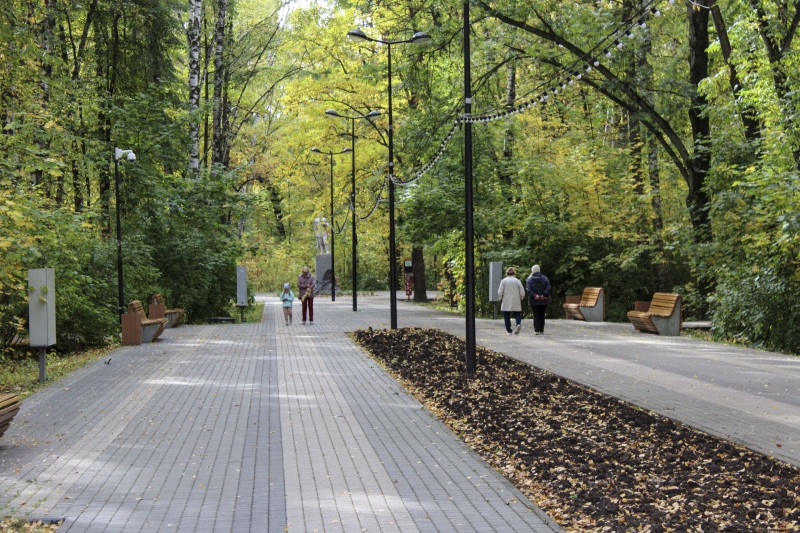 Благоустроенный парк