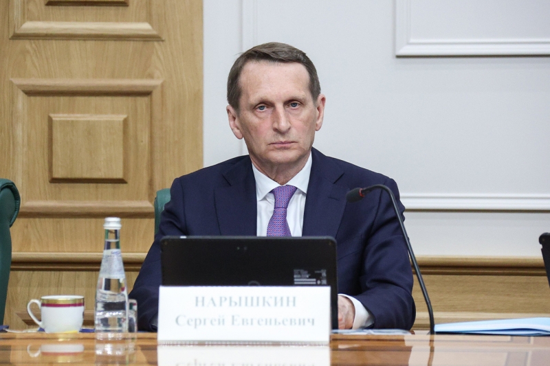 Глава СВР Сергей Нарышкин