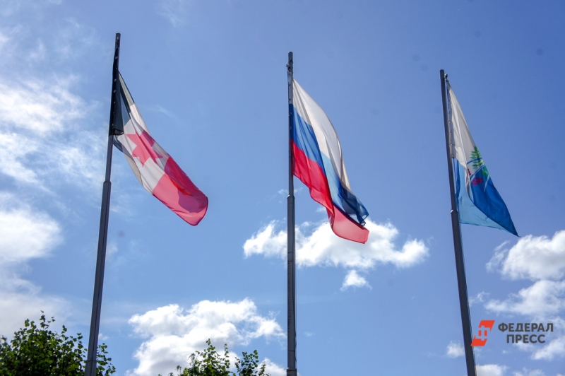 Флаги Удмуртии и Ижевска