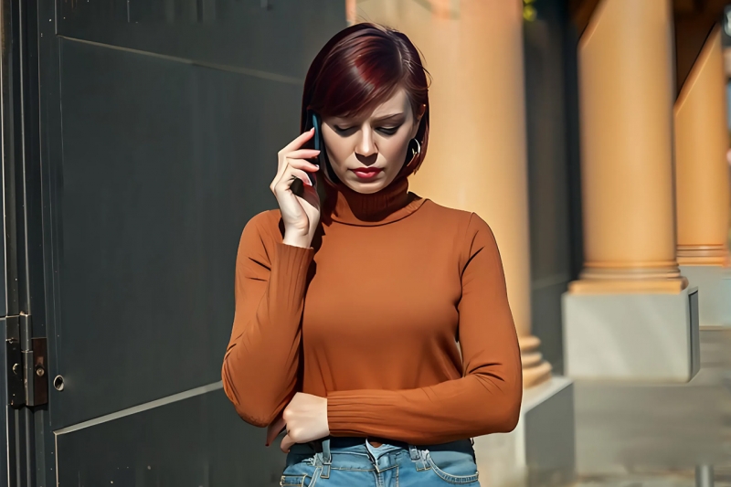 Мужчина и раньше мог поднять руку на девушку