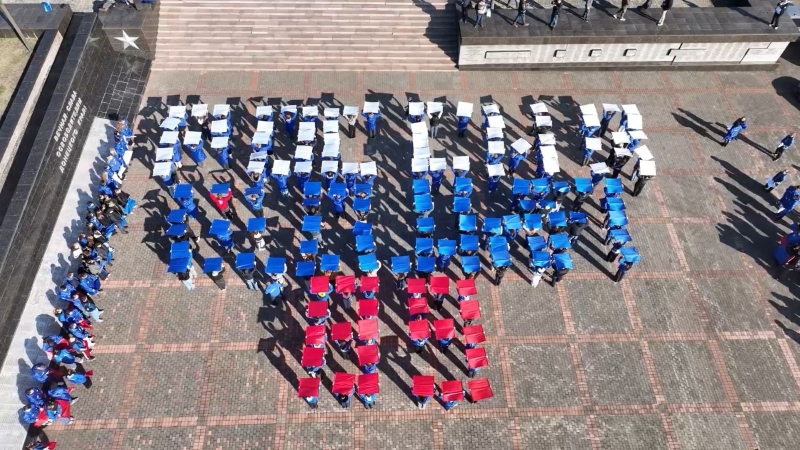 Флешмоб в Донецке