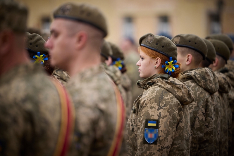 Украинские военные