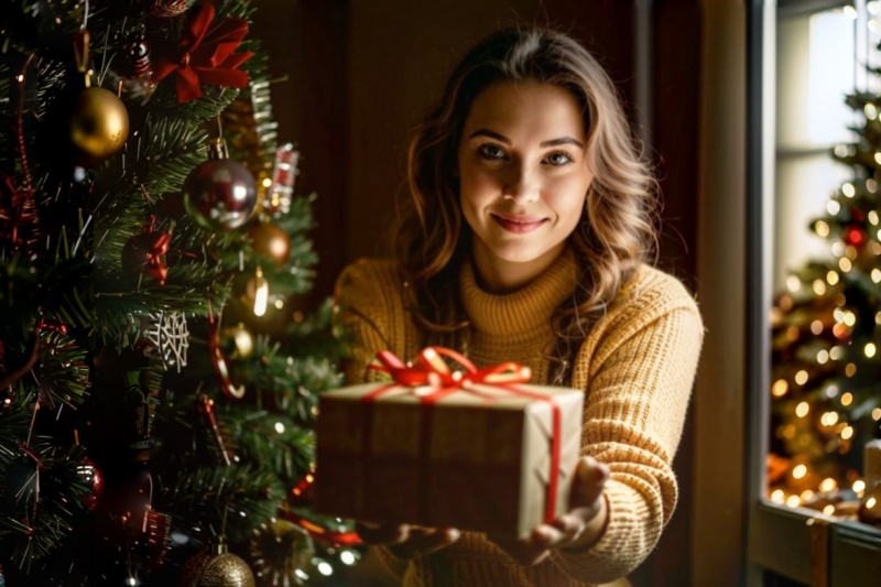 Рязанка дарит подарок