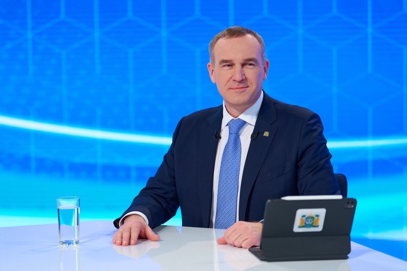 Руслан Кухарук отвечал на вопросы югорчан 2,5 часа