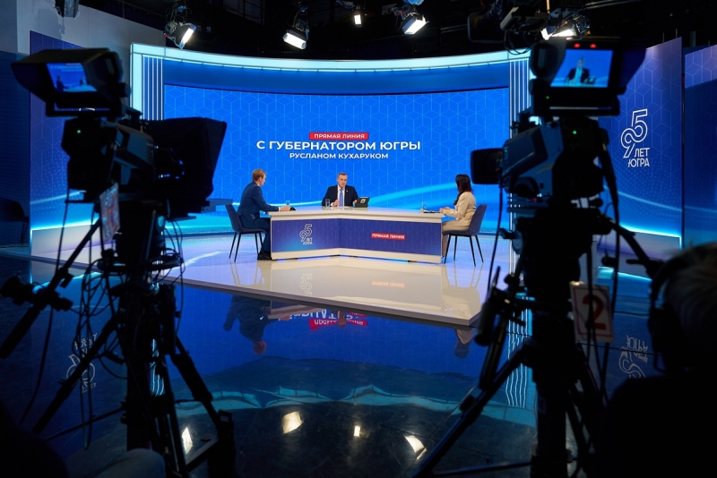 Руслан Кухарук отвечал на вопросы югорчан 2,5 часа
