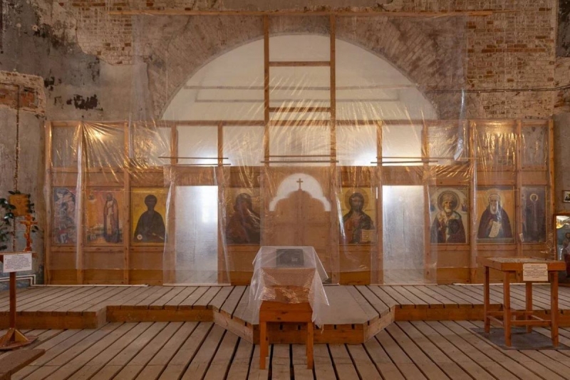 Храм Николая Чудотворца в селе Каменозерском получил новую жизнь