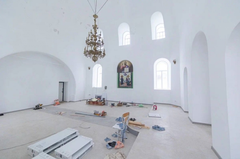 Храм Николая Чудотворца в селе Каменозерском получил новую жизнь