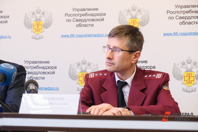 Глава Роспотребнадзора по Свердловской области Дмитрий Козловский