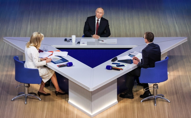 Прямая линия с Владимиром Путиным